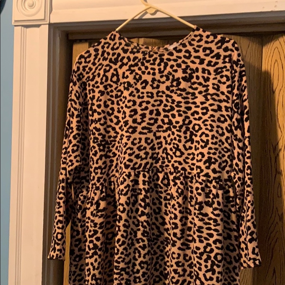 ASOS leopard dress